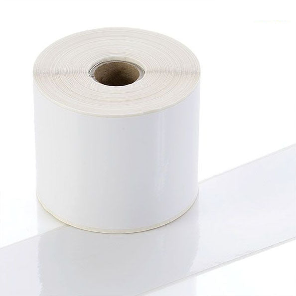 LabelStation Q-V100WT - White Continuous Vinyl Rolls - Permanent ...